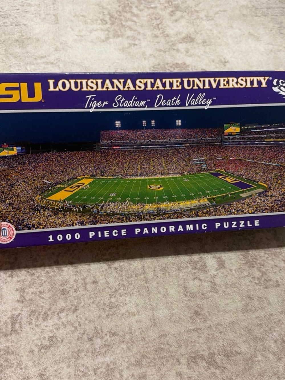 Purple 1000-Piece Panoramic Puzzle